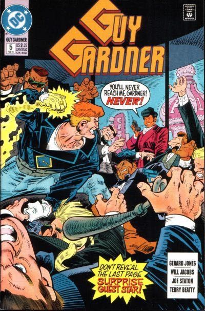 Guy Gardner: Warrior All That Glitters Is Gold |  Issue#5A | Year:1993 | Series: Guy Gardner |