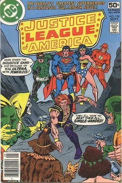 Justice League of America, Vol. 1 The Super-Power Of Negative Thinking |  Issue#158B | Year:1978 | Series: Justice League |