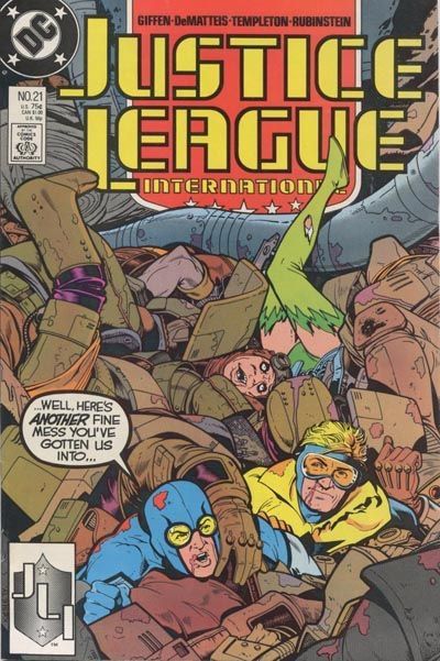 Justice League / International / America Apokolips... Wow! |  Issue#21A | Year:1988 | Series: Justice League |