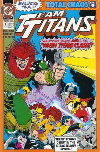 Team Titans Total Chaos - Out of Chaos! |  Issue#3 | Year:1992 | Series: Teen Titans | Pub: DC Comics |
