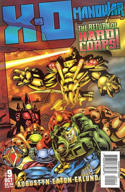 X-O Manowar, Vol. 2 Mind War |  Issue#9 | Year:1997 | Series: X-O Manowar | Pub: Acclaim Comics
