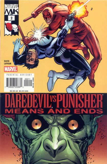 Daredevil vs Punisher: Means and Ends The Big Squeeze |  Issue#2 | Year:2005 | Series: Daredevil | Pub: Marvel Comics