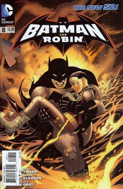 Batman and Robin, Vol. 2 Born To Kill, Black Dawn |  Issue#8A | Year:2012 | Series: Batman | Pub: DC Comics | Patrick Gleason Regular Cover
