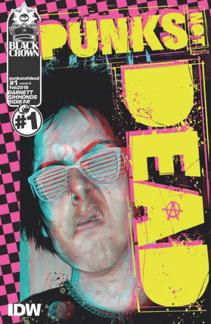 Punks Not Dead Turn It Up To Eleven Teenage Kicks, Part 1 |  Issue#1A | Year:2018 | Series:  | Pub: IDW Publishing