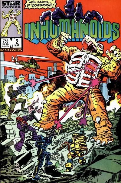 The Inhumanoids  |  Issue#2A | Year:1987 | Series:  | Pub: Marvel Comics |