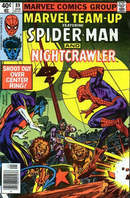 Marvel Team-Up, Vol. 1 Spider-Man and Nightcrawler: Shoot Out Over Center Ring! |  Issue