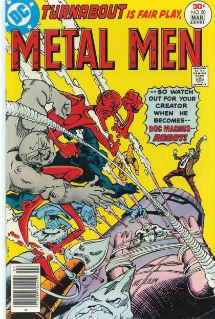 Metal Men, Vol. 1 Our Mentor, The Robot |  Issue#50 | Year:1977 | Series: Metal Men |