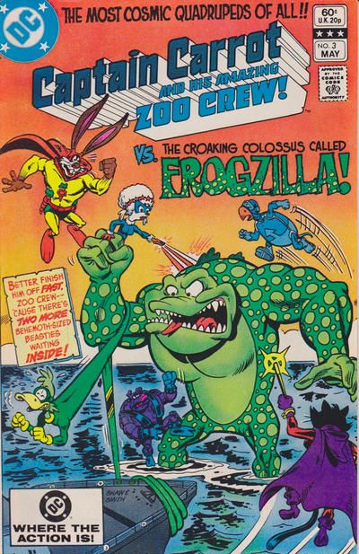 Captain Carrot And Now... A.C.R.O.S.T.I.C.! |  Issue