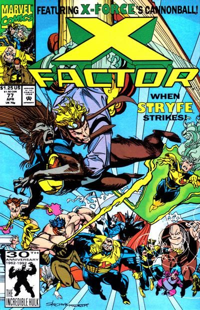 X-Factor Great X-Pectations |  Issue#77A | Year:1992 | Series: X-Factor | Pub: Marvel Comics