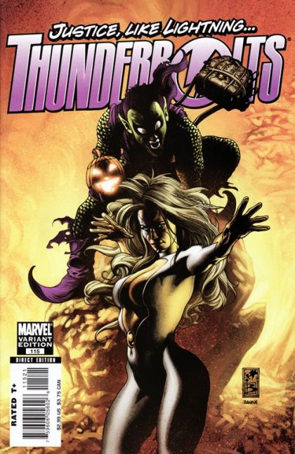 Thunderbolts, Vol. 1 The Initiative - Faith In Monsters, Part 6 |  Issue#115B | Year:2007 | Series: Thunderbolts | Pub: Marvel Comics | Variant Cover