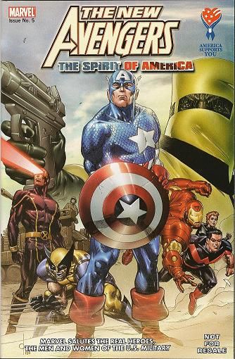 New Avengers: An Army of One The New Avengers: The Spirit Of America |  Issue#5 | Year:2007 | Series:  | Pub: Marvel Comics
