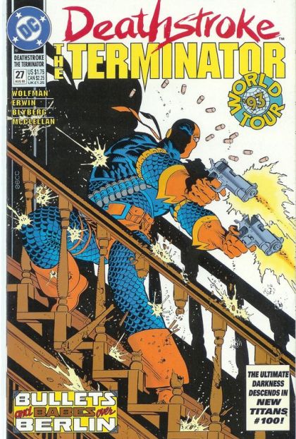 Deathstroke, The Terminator World Tour, Chapter 1: England |  Issue#27 | Year:1993 | Series: Deathstroke | Pub: DC Comics