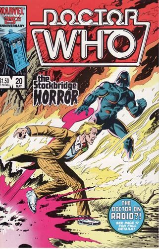 Doctor Who (Marvel) The Stockbridge Horror, The Stockbridge Horror; The Outsider; The Greatest Gamble |  Issue#20 | Year:1986 | Series: Doctor Who |