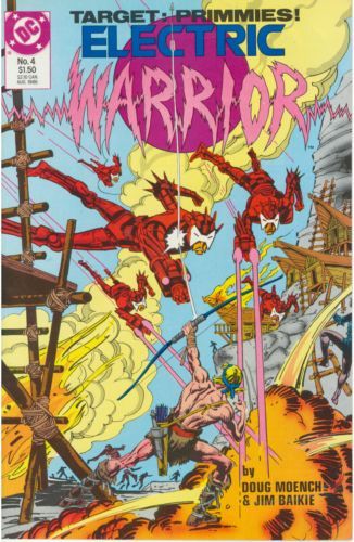 Electric Warrior Bloodstalker Mode |  Issue#4 | Year:1986 | Series:  |