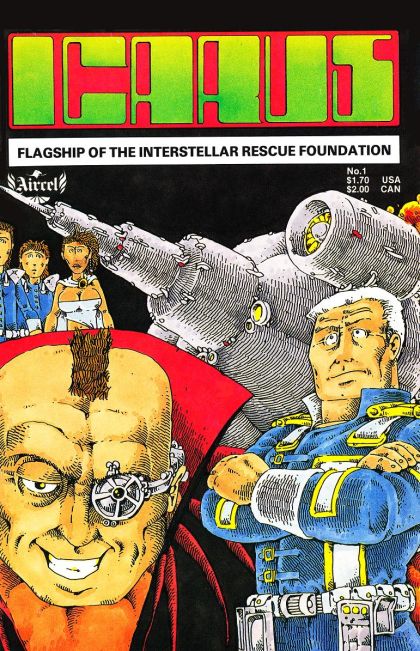 Icarus Skull And Bones |  Issue#1 | Year:1986 | Series:  | Pub: Aircel Publishing