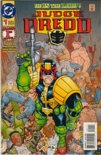 Judge Dredd Arresting |  Issue#1 | Year:1994 | Series: Judge Dredd | Pub: DC Comics