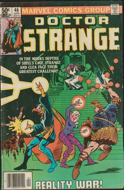 Doctor Strange, Vol. 2 The Reality War |  Issue#46B | Year:1981 | Series: Doctor Strange | Pub: Marvel Comics |