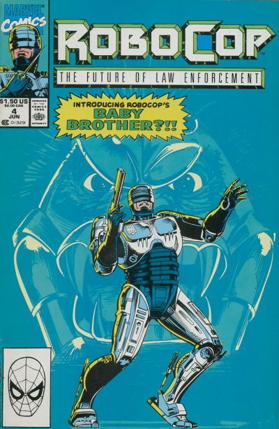 Robocop Dead Man's Dreams |  Issue#4A | Year:1990 | Series:  | Pub: Marvel Comics