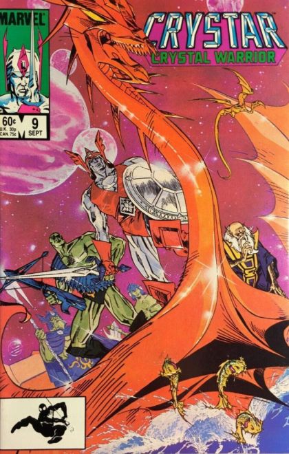Saga of Crystar, Crystal Warrior Another War |  Issue#9A | Year:1984 | Series:  |  Direct Edition