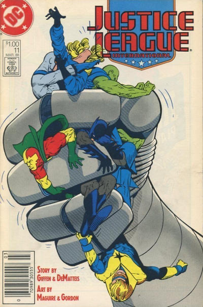 Justice League / International / America Constuctions |  Issue#11C | Year:1988 | Series: Justice League |