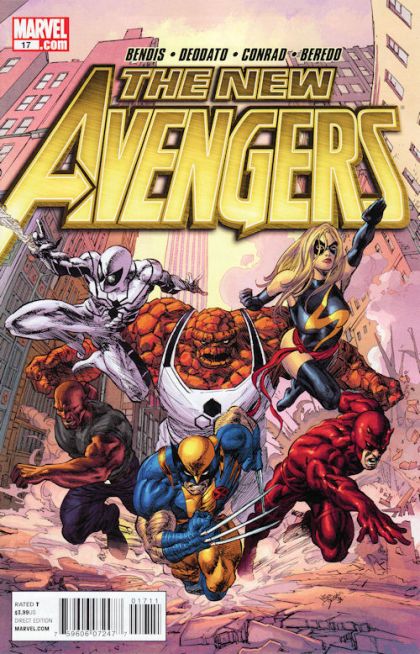 New Avengers, Vol. 2  |  Issue#17A | Year:2011 | Series: Avengers | Pub: Marvel Comics | Mike Deodato Jr. Regular Cover