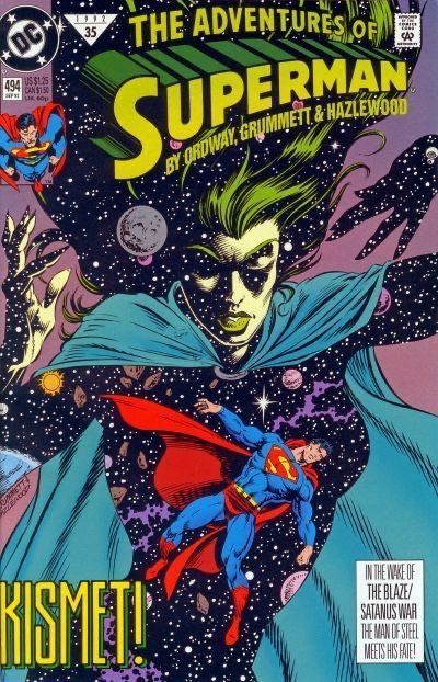 The Adventures of Superman Kismet: The Road Not Taken |  Issue#494A | Year:1992 | Series: Superman |