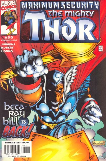 Thor Maximum Security - Winter's Edge |  Issue#30 | Year:2000 | Series: Thor | Pub: Marvel Comics