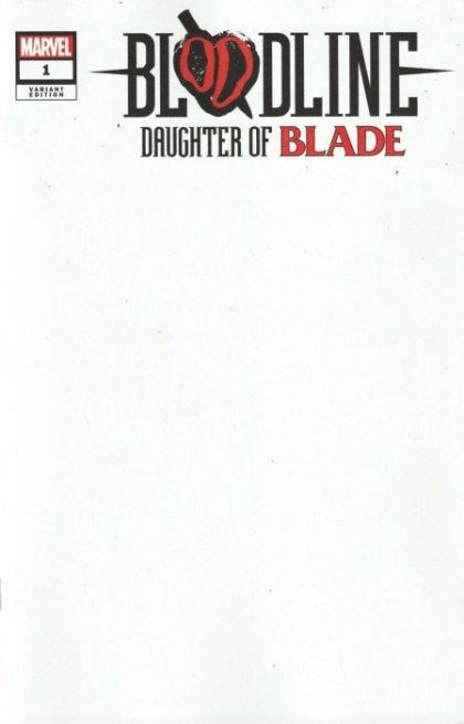 Bloodline: Daughter of Blade  |  Issue#1G | Year:2023 | Series:  | Pub: Marvel Comics | Blank Variant