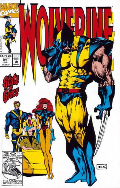 Wolverine, Vol. 2 State of Grace |  Issue#65A | Year:1992 | Series: Wolverine | Pub: Marvel Comics