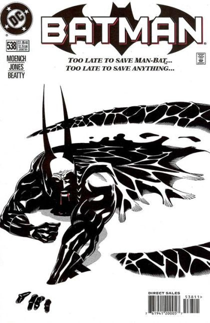 Batman, Vol. 1 Darkest Night Of The Man-Bat, Part 3: Predemption |  Issue#538A | Year:1996 | Series: Batman |