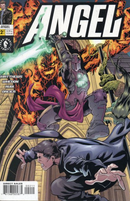 Angel Long Night's Journey, Part 2 - Rock and a Hard Place |  Issue#2A | Year:2001 | Series:  | Pub: Dark Horse Comics