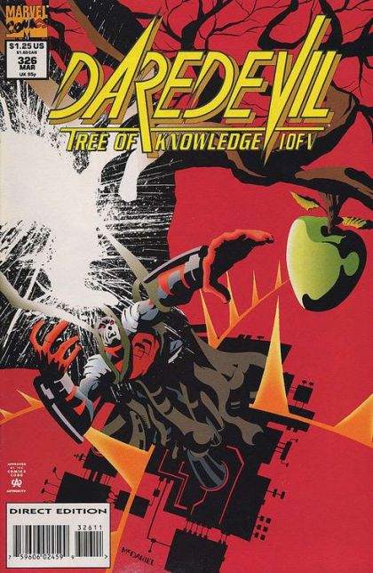Daredevil, Vol. 1 Tree of Knowledge, Part One |  Issue#326A | Year:1994 | Series: Daredevil | Pub: Marvel Comics