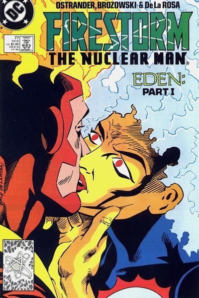 Firestorm, the Nuclear Man, Vol. 2 (1982-1990) Journey To Eden |  Issue#77A | Year:1988 | Series: Firestorm | Pub: DC Comics |