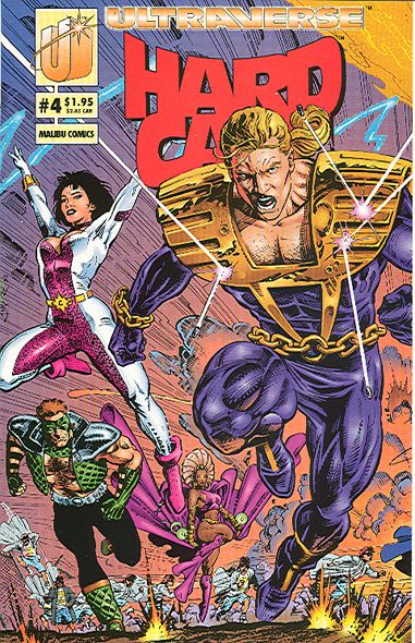 Hardcase Strangers in The Night |  Issue#4A | Year:1993 | Series:  | Pub: Malibu Comics | Gate-Fold Cover