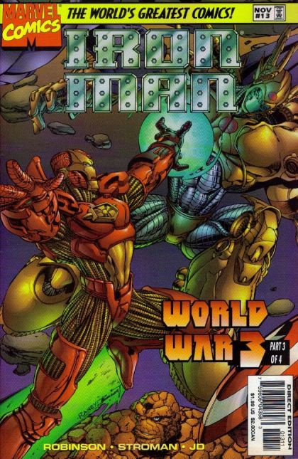Iron Man, Vol. 2 World War 3 - Part 3: No Time To Mourn! |  Issue#13A | Year:1997 | Series: Iron Man |