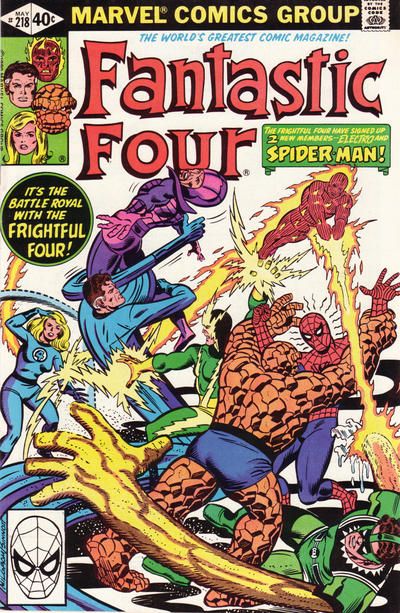 Fantastic Four, Vol. 1 When A Spider-Man Comes Calling! |  Issue#218A | Year:1980 | Series: Fantastic Four |