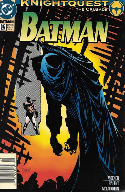 Batman, Vol. 1 Knightquest: The Crusade - Ballistic |  Issue#507B | Year:1994 | Series: Batman | Pub: DC Comics |