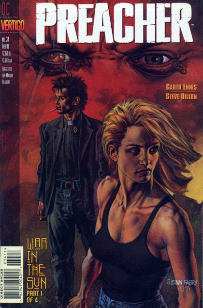 Preacher War In the Sun, Once Upon A Time |  Issue#34 | Year:1998 | Series: Preacher | Pub: DC Comics |
