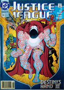 Justice League / International / America Destiny's Hand, Destiny's Hand, pt 3 |  Issue