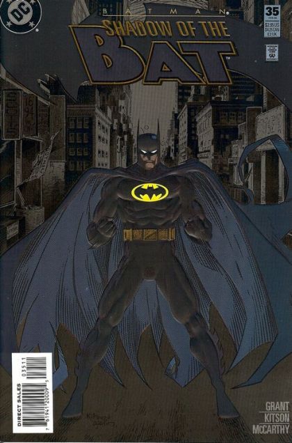 Batman: Shadow of the Bat Troika - Part 2 |  Issue#35C | Year:1994 | Series: Batman |  Embossed Cover