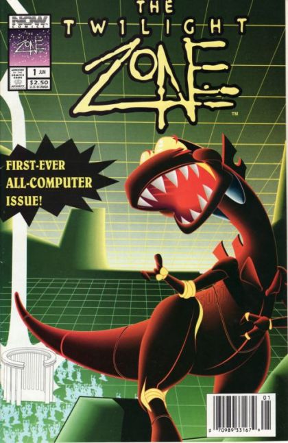 The Twilight Zone, Vol. 3  |  Issue#2B | Year:1993 | Series:  | Pub: NOW Comics | Computer Special #1:  with a #1 on the cover