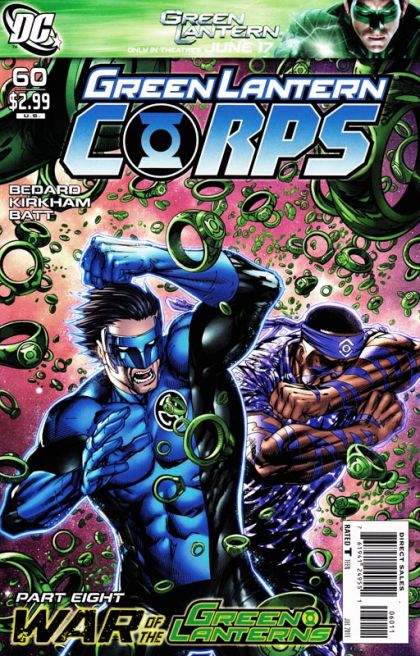 Green Lantern Corps, Vol. 1 War of the Green Lanterns - War of the Green Lanterns, Part Eight |  Issue#60A | Year:2011 | Series: Green Lantern | Pub: DC Comics