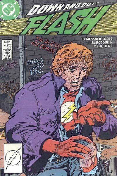Flash, Vol. 2 Lost, Worthless, and Forgotten... |  Issue#20A | Year:1988 | Series: Flash | Pub: DC Comics