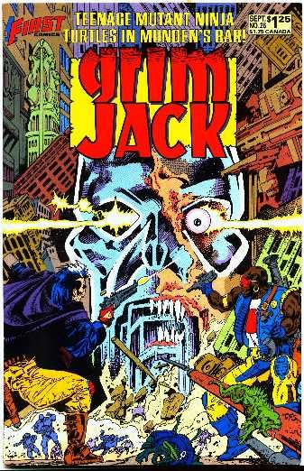 Grimjack Twisted Metal / D'ants Fever |  Issue#26 | Year:1986 | Series: Grimjack | Pub: First Comics