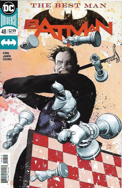 Batman, Vol. 3 The Best Man, Part 1 |  Issue#48A | Year:2018 | Series: Batman | Mikel Janín Regular Cover
