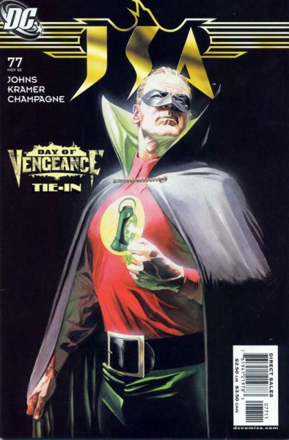 JSA Day of Vengeance - Mixed Signals |  Issue#77 | Year:2005 | Series: JSA | Pub: DC Comics