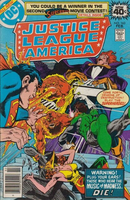 Justice League of America, Vol. 1 Concert Of The Damned |  Issue#163A | Year:1979 | Series: Justice League | Pub: DC Comics | Regular Edition