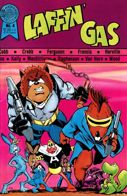 Laffin' Gas Alien Hamsterlings |  Issue#4 | Year:1986 | Series:  | Pub: Blackthorne Publishing