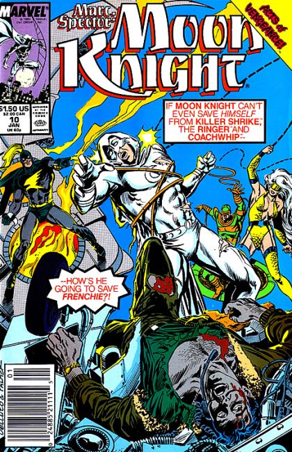Marc Spector: Moon Knight Acts of Vengeance - Trouble Times 3 |  Issue#10 | Year:1989 | Series: Moon Knight |