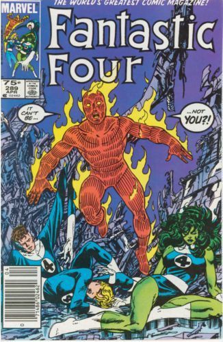 Fantastic Four, Vol. 1 Rip Wide The Sky! |  Issue#289B | Year:1986 | Series: Fantastic Four | Pub: Marvel Comics